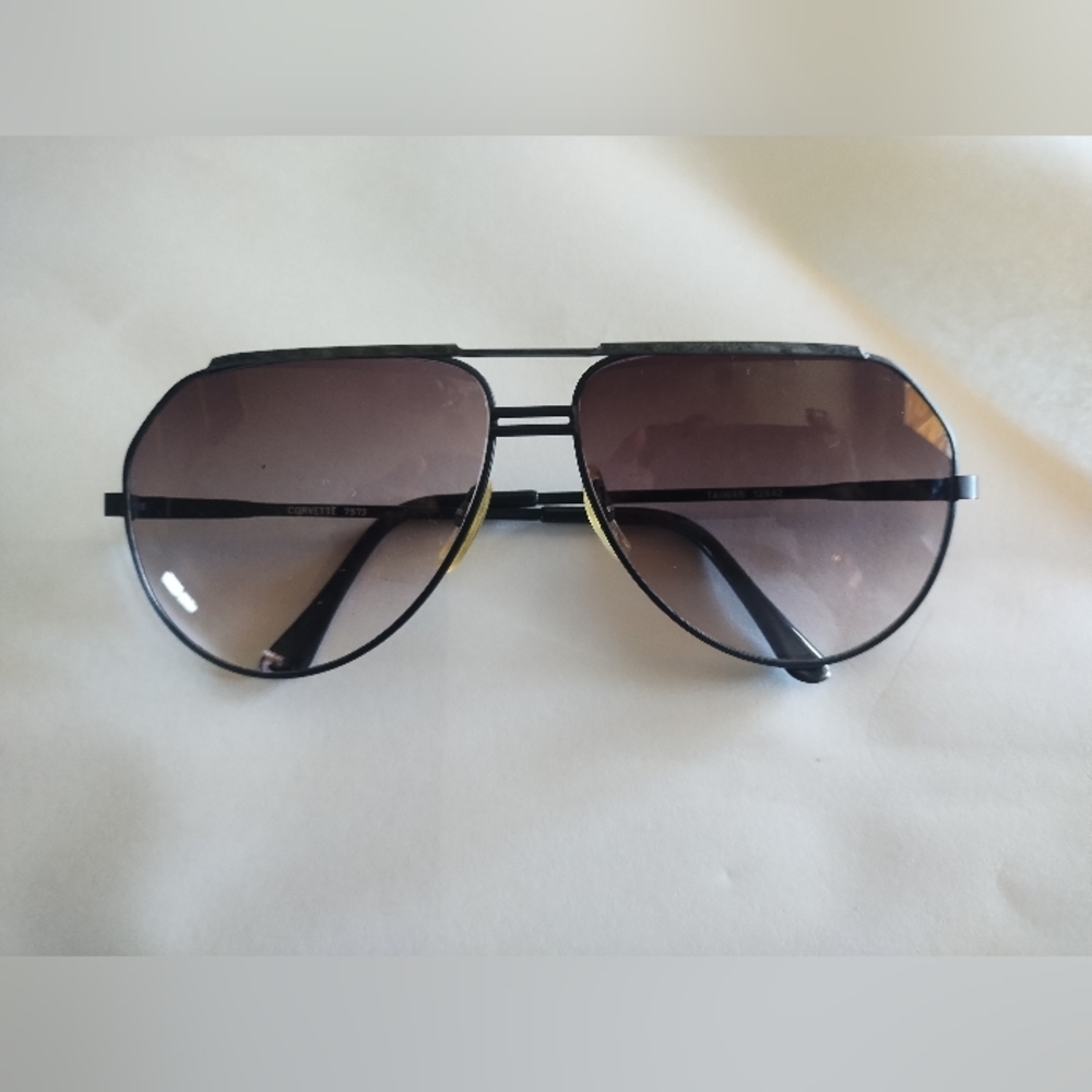 Vintage Corvette Aviator Sunglasses 7571‎